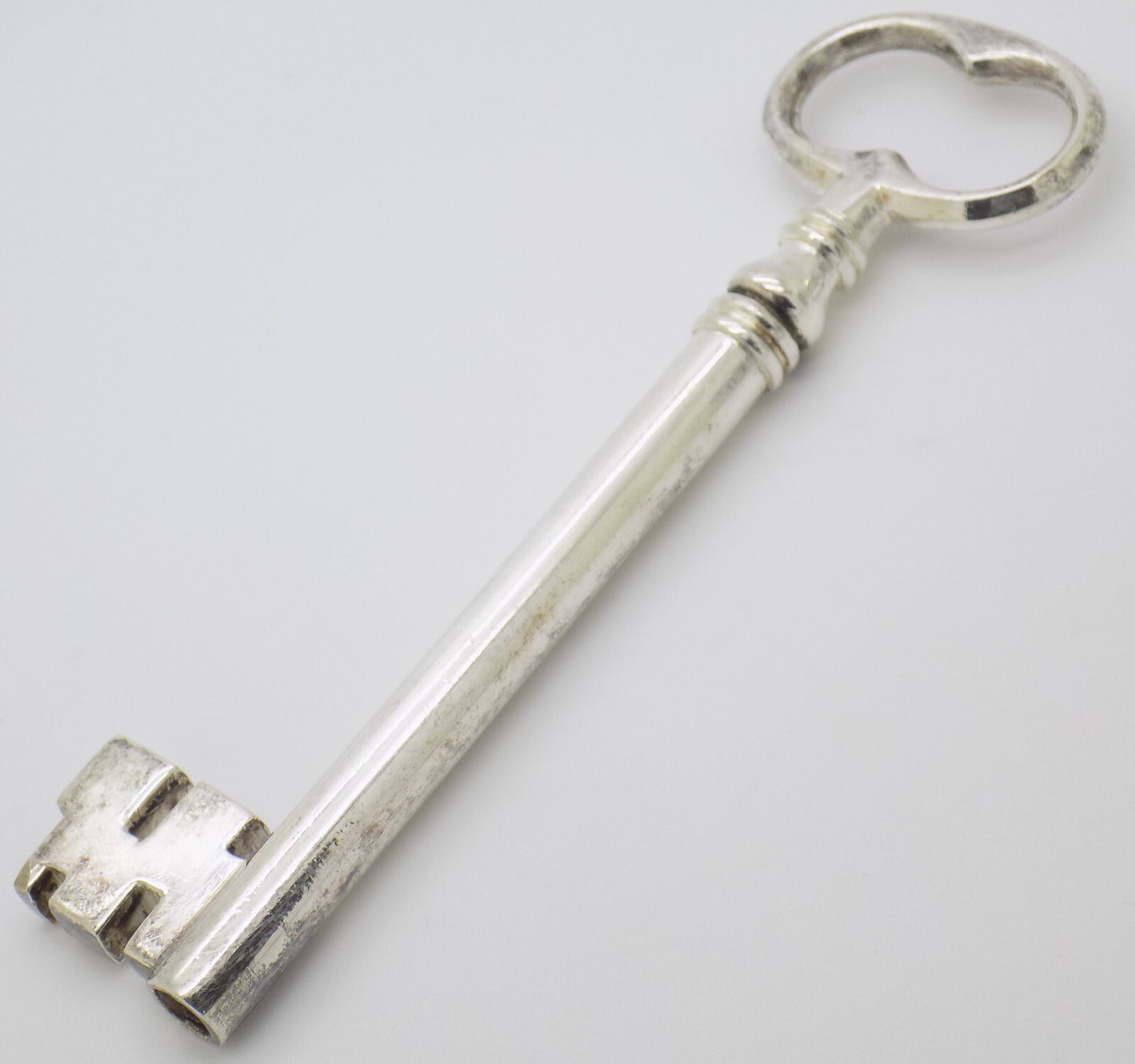 Vintage Italian Handmade Genuine Silver 800 Heavy & Big Gate Key Figurine Statue