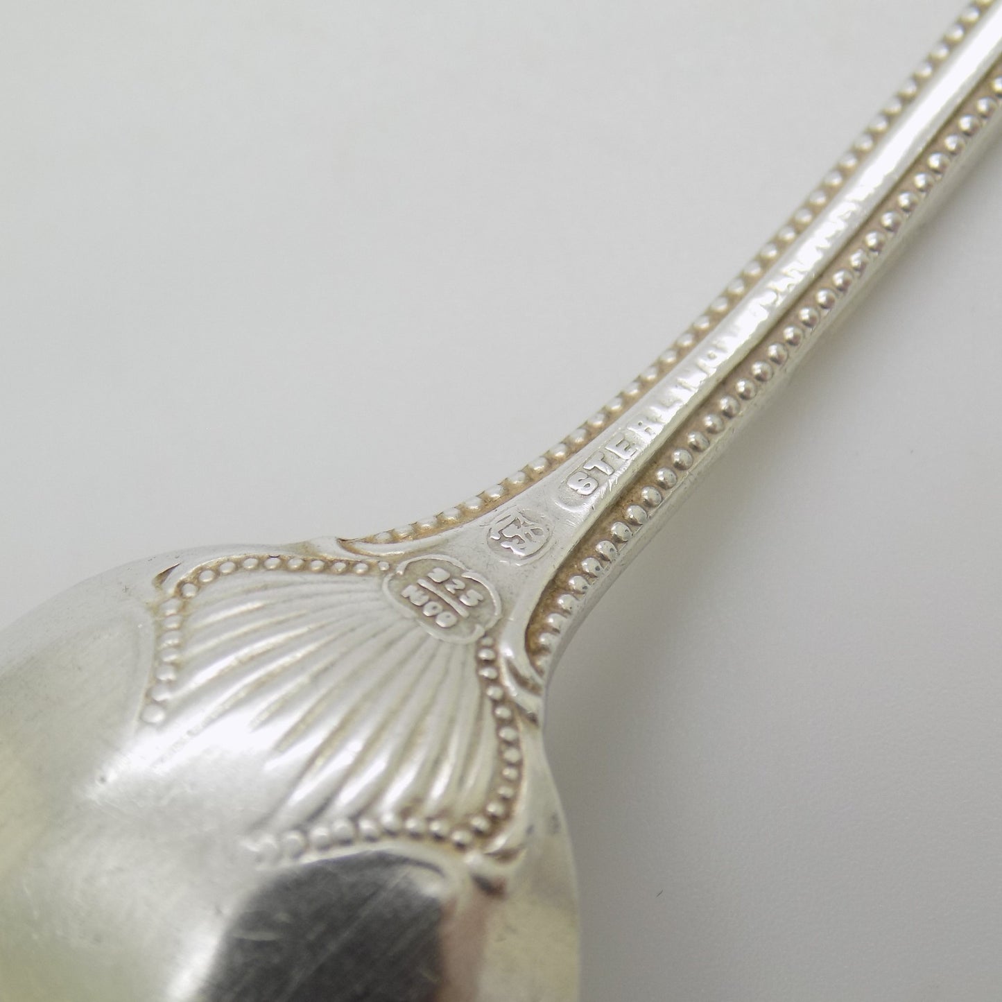 Vintage British Sterling Silver 925 Elegant Spoon Engraved "Lois" Usable