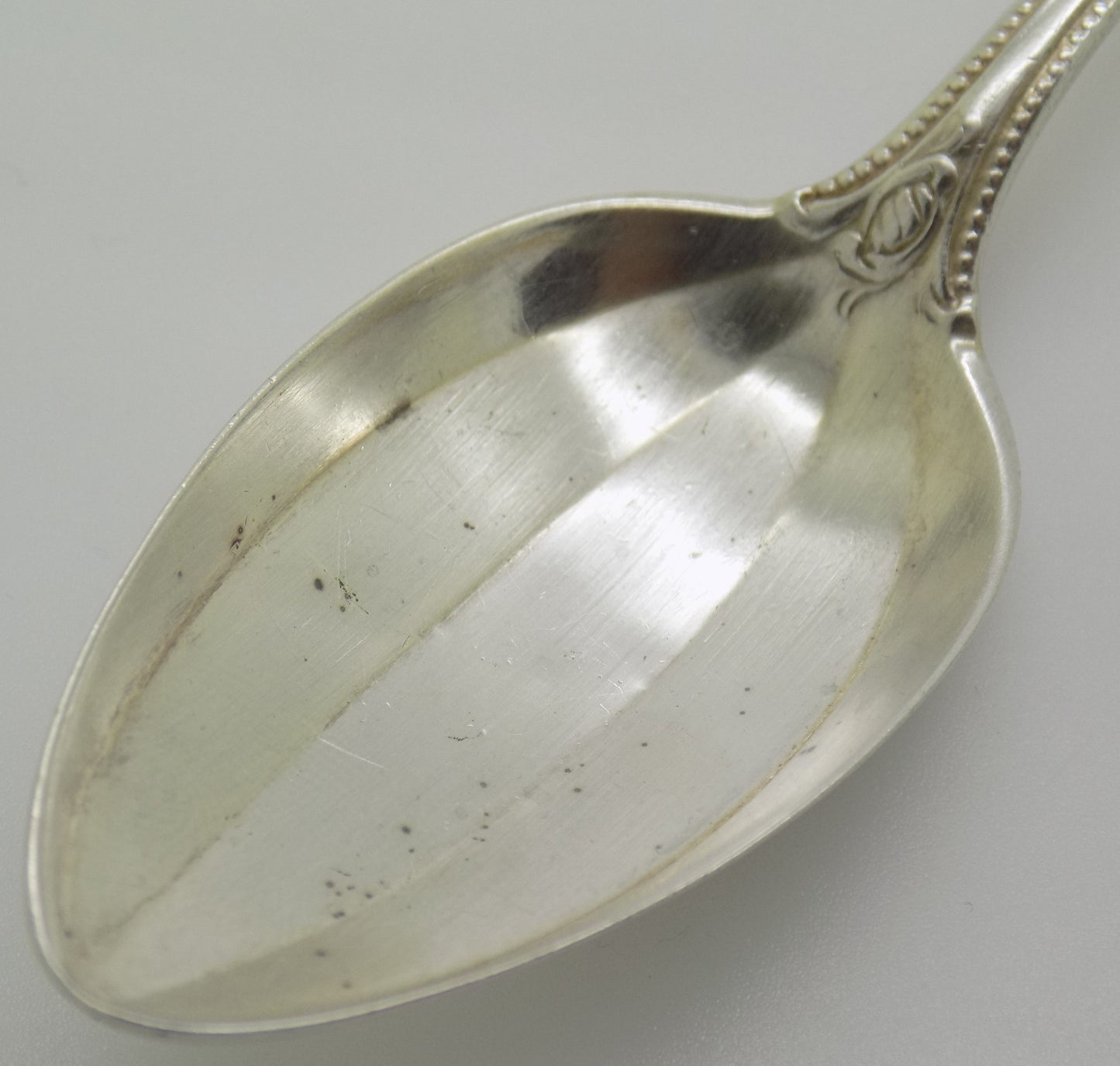 Vintage British Sterling Silver 925 Elegant Spoon Engraved "Lois" Usable