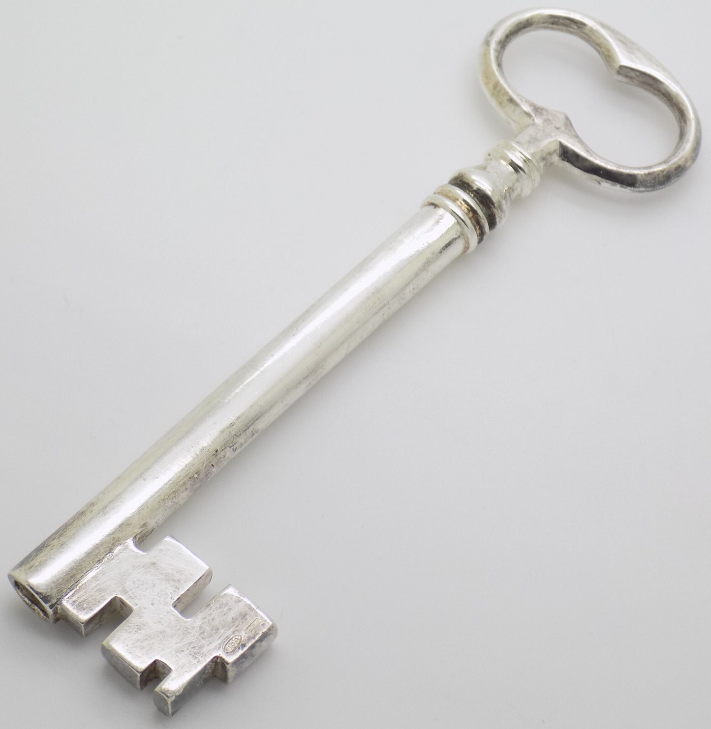 Vintage Italian Handmade Genuine Silver 800 Heavy & Big Gate Key Figurine Statue