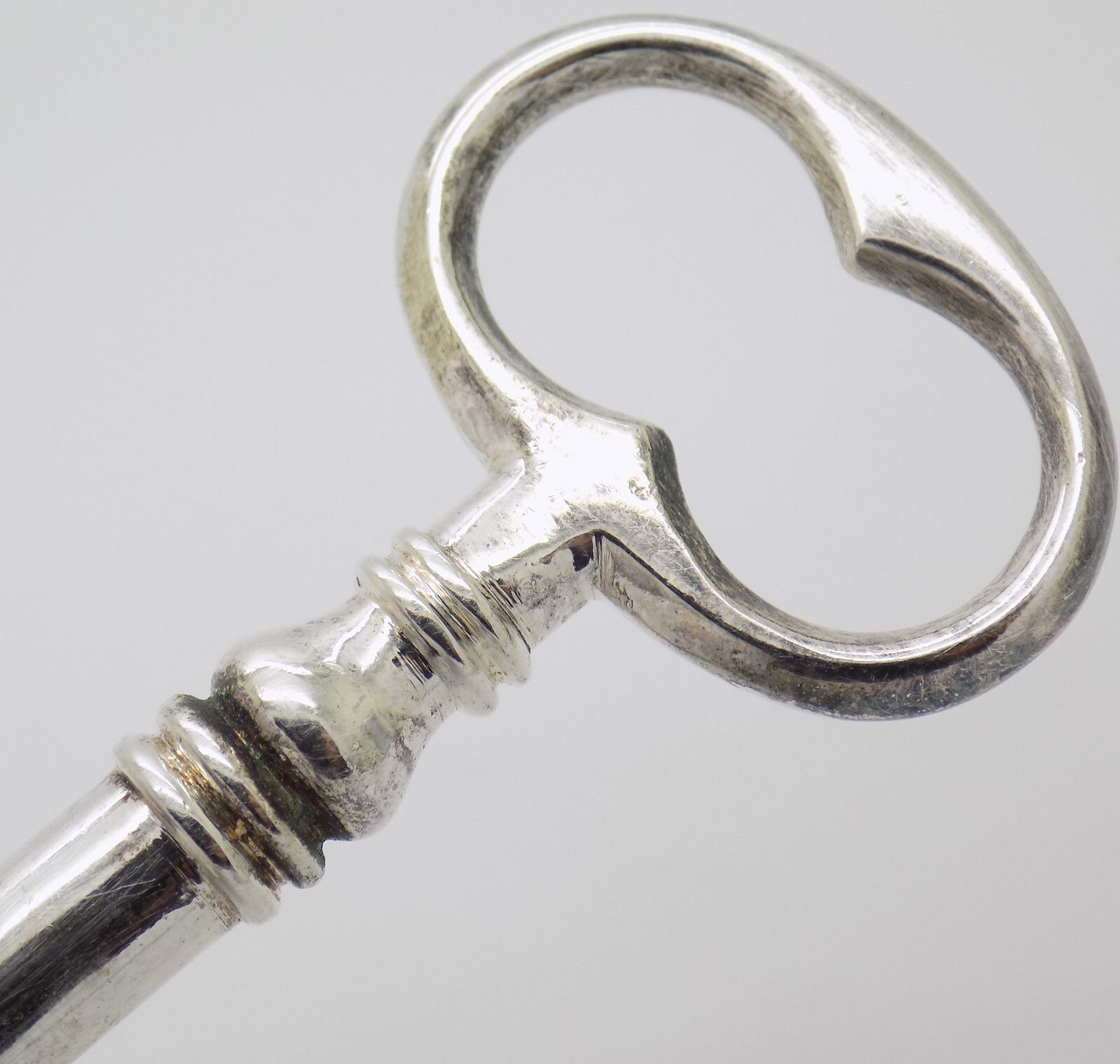 Vintage Italian Handmade Genuine Silver 800 Heavy & Big Gate Key Figurine Statue