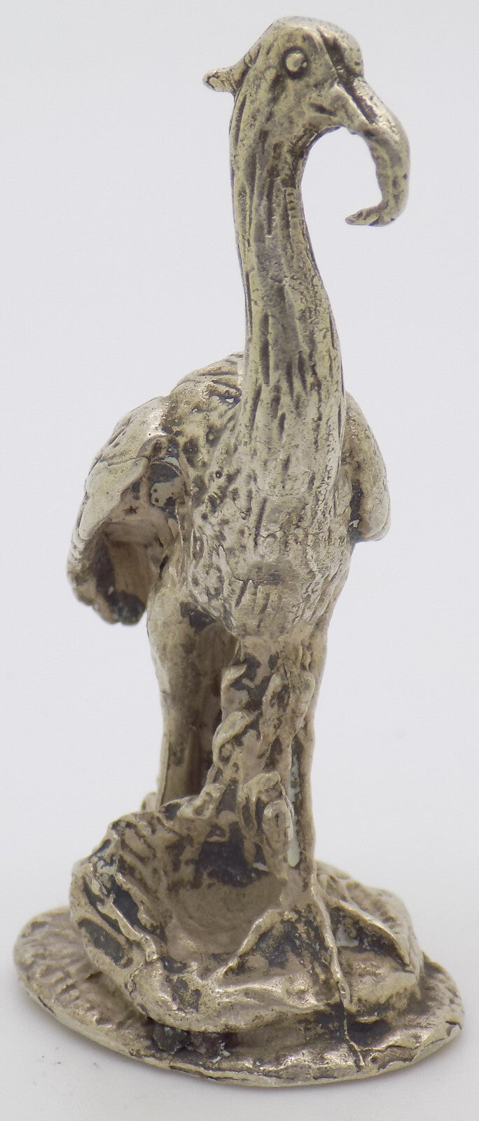 Vintage Italian Silver 810 Bird Figurine RARE River 51g 1950s Handmade