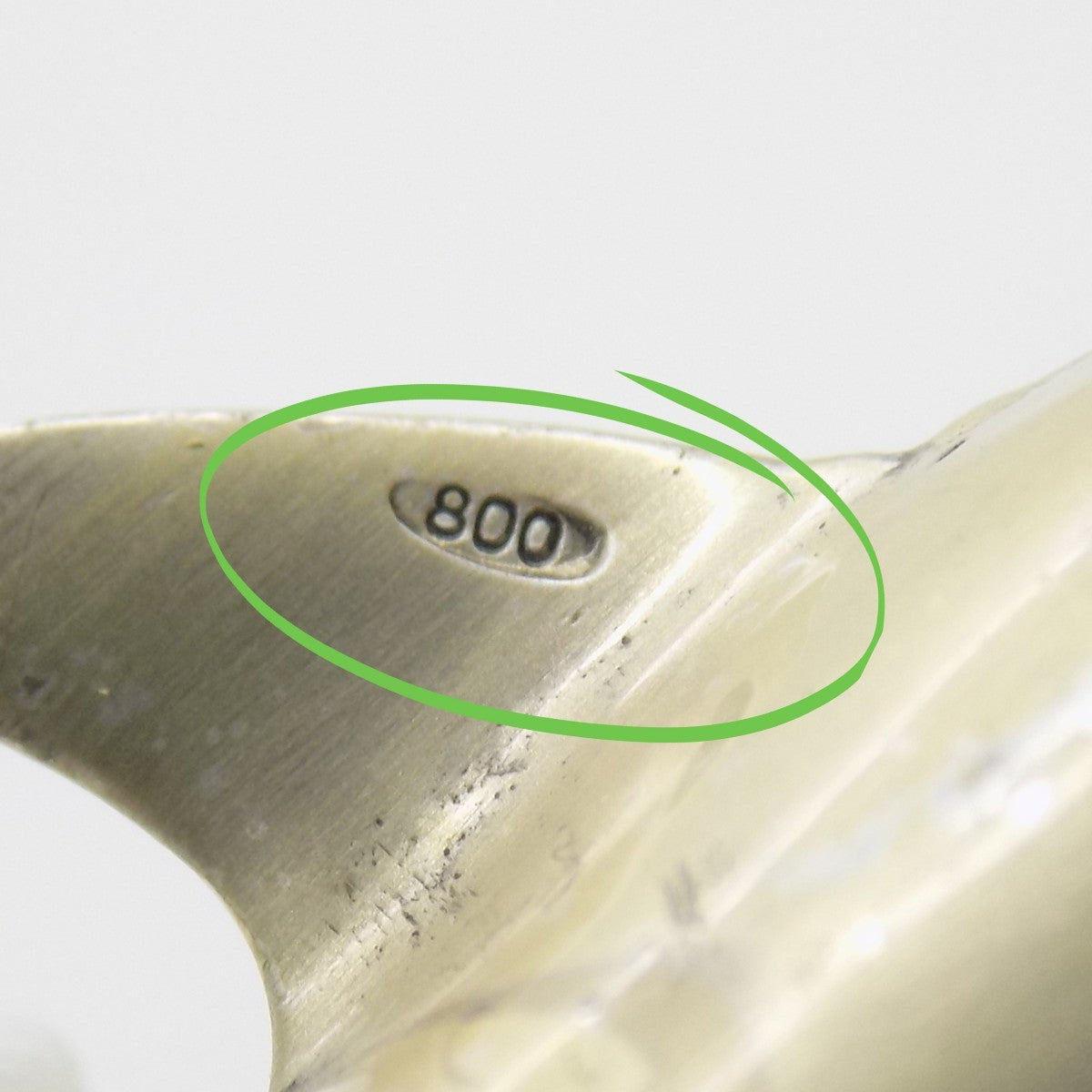 Vintage Italian Handmade Silver 800 Shark Large Detailed Sealife Figurine