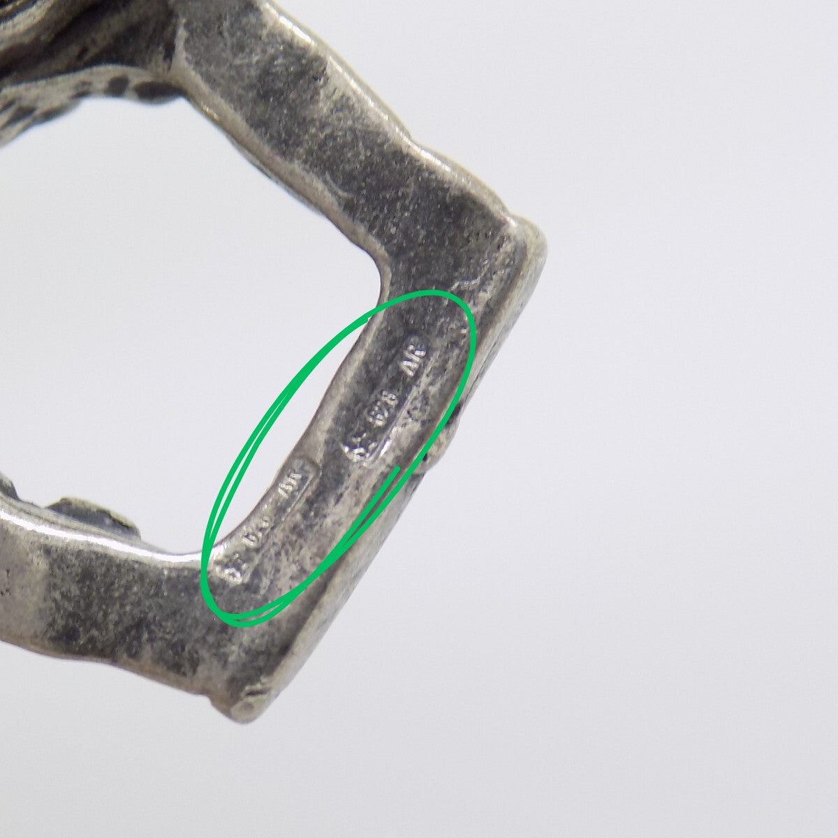 Vintage Italian Handmade Genuine Silver Heart Shaped Dollhouse Mini Frame