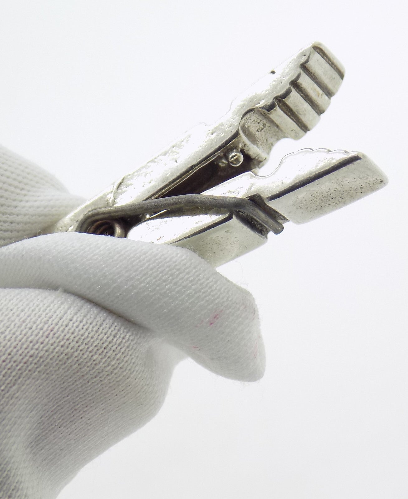 2 x Vintage Italian Handmade Genuine Silver .800 RARE Tennis Themed Bookmarks